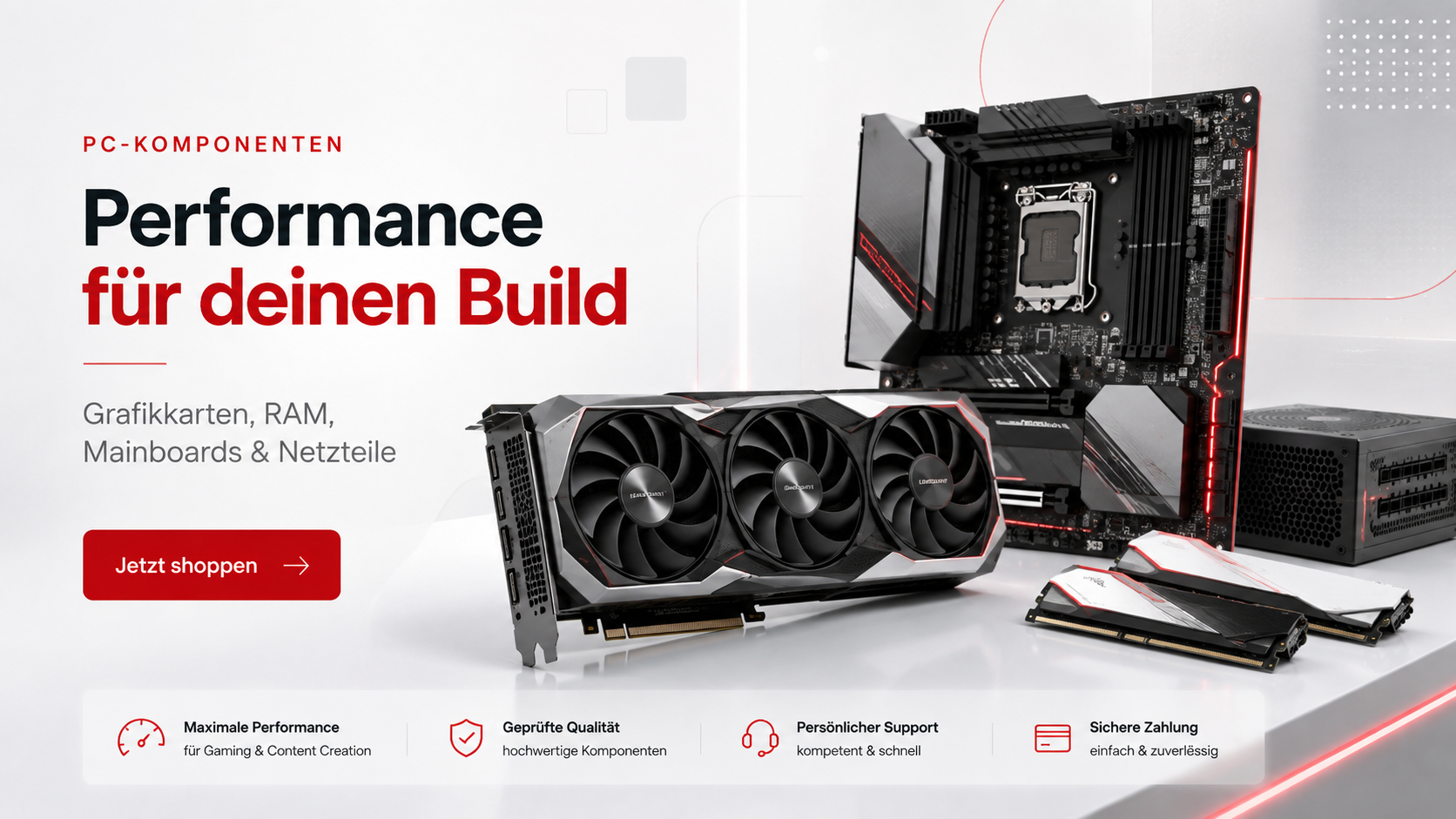 IUMATEC PC-Komponenten – Performance für deinen Build